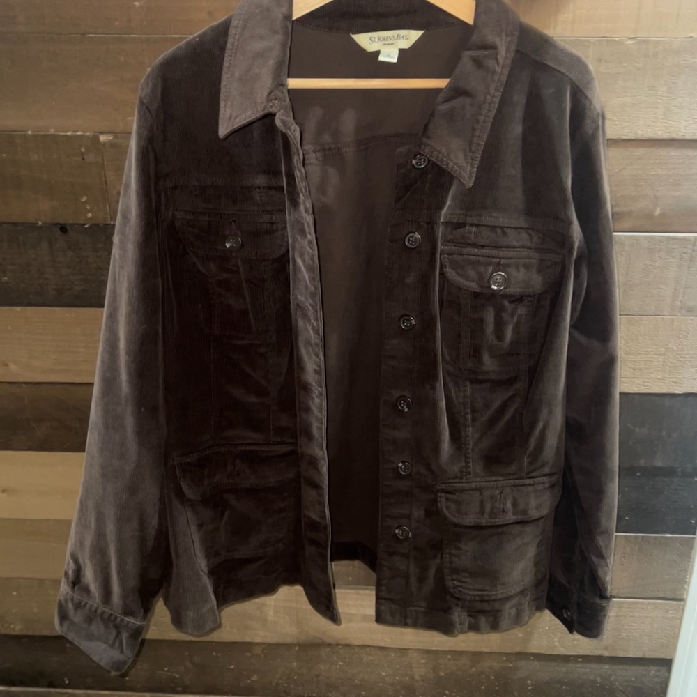 Vintage St. John’s Bay Corduroy Brown Jacket